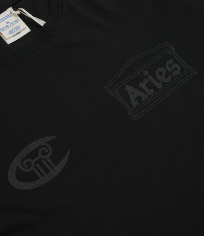 Aries x Champion Stars Long Sleeve T-Shirt in Black