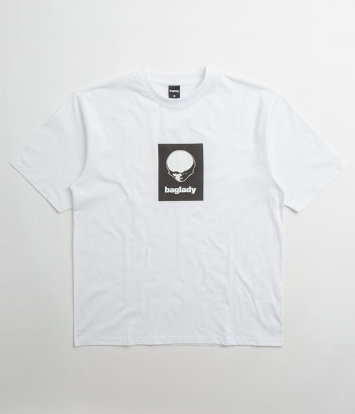Baglady Alien Logo T-Shirt - White