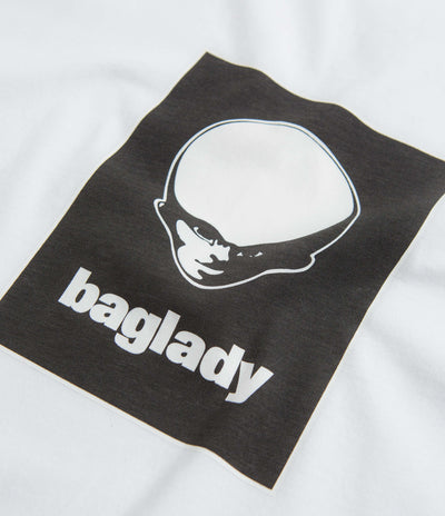 Baglady Alien Logo T-Shirt - White