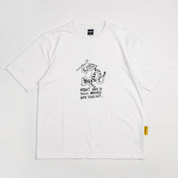 Baglady Fuck Around T-Shirt in White thumbnail