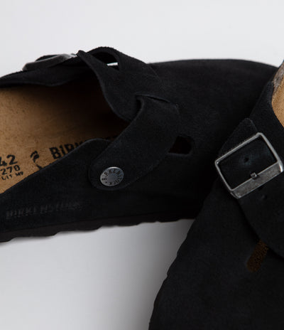 Birkenstock Boston Narrow Clogs - Black
