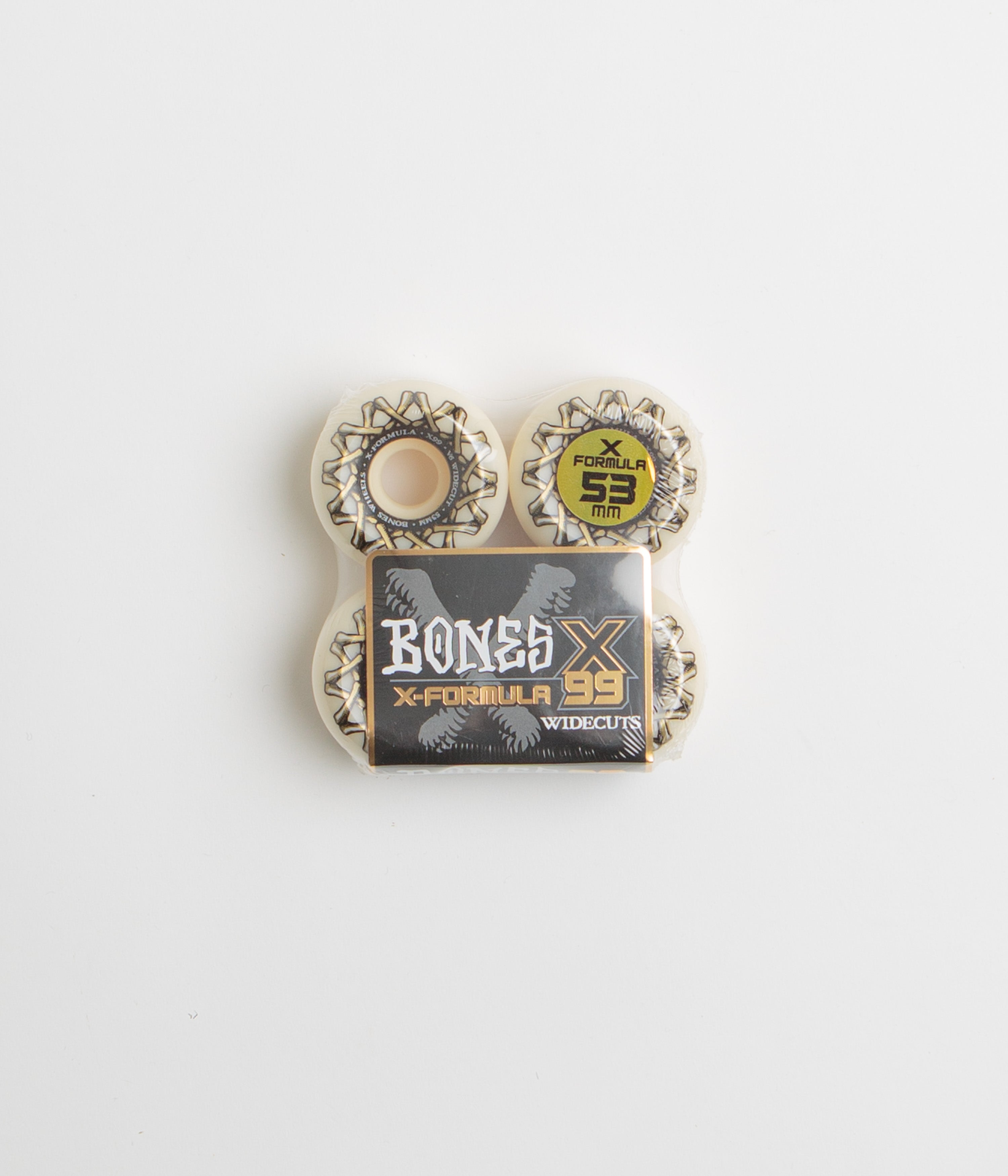 BONES WHEELS X-Formula Skateboard Wheels Deep Dish 53 V6
