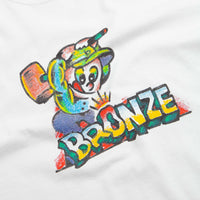 Bronze 56K Mallet T-Shirt in White thumbnail