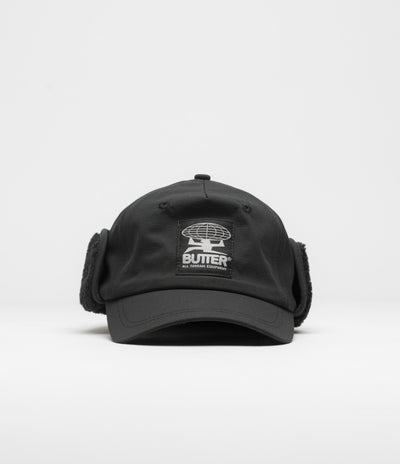 Butter Goods All Terrain Flap Cap - Black