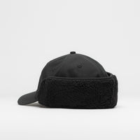 Butter Goods All Terrain Flap Cap - Black thumbnail