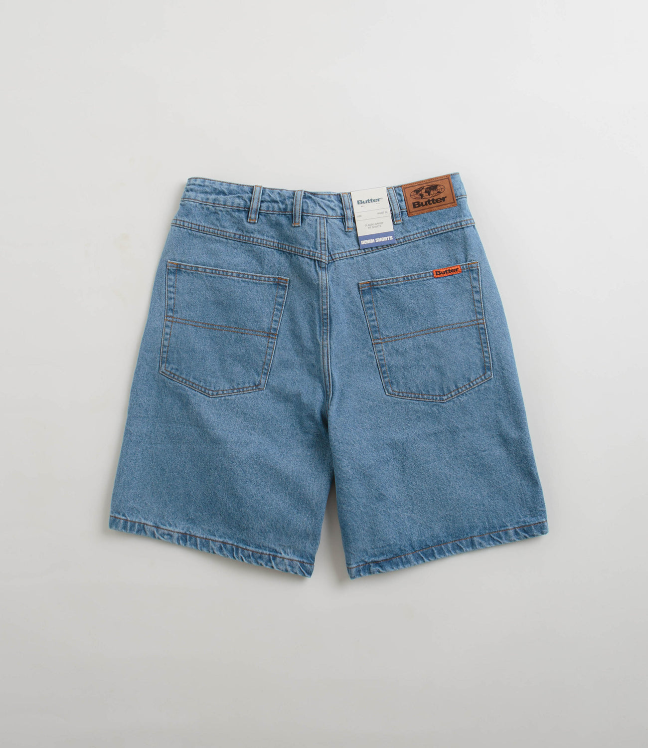 Supreme Baggy Denim Short Washed Indigo Men's - SS24 - US
