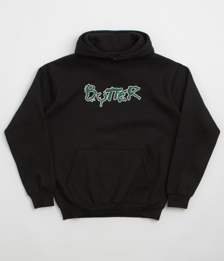 Butter Goods Radio Applique Hoodie - Black