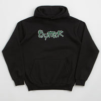 Butter Goods Radio Applique Hoodie - Black thumbnail