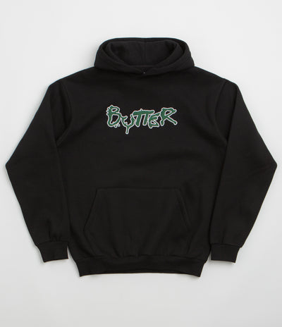Butter Goods Radio Applique Hoodie - Black