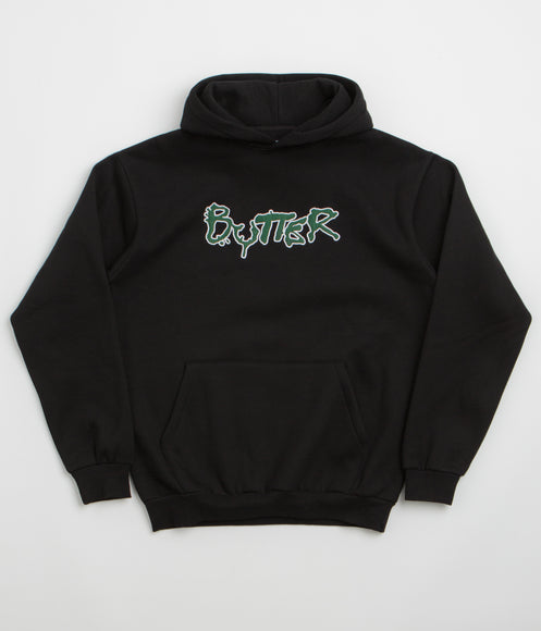 Butter Goods Radio Applique Hoodie - Black