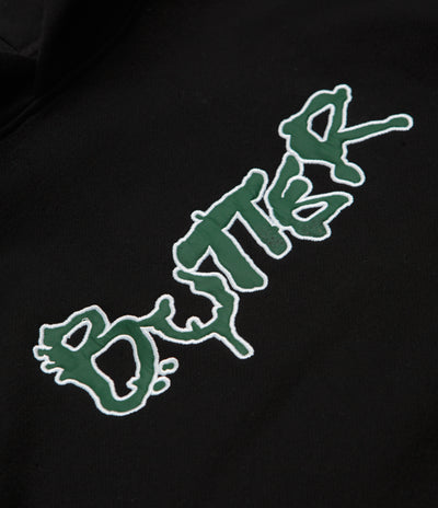 Butter Goods Radio Applique Hoodie - Black