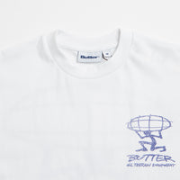 Butter Goods Terrain T-Shirt - White / Blue thumbnail