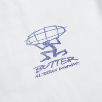 Butter Goods Terrain T-Shirt - White / Blue thumbnail