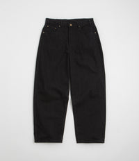 Butter Goods Wide Cut Jeans in Dark Washed Black