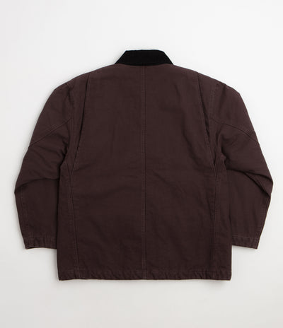 Carhartt Lander Coat - Palisander / Black Stone Washed