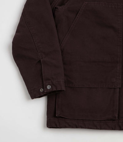 Carhartt Lander Coat - Palisander / Black Stone Washed