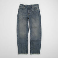 Carhartt Aaron Pants - Blue Worn Used Wash thumbnail