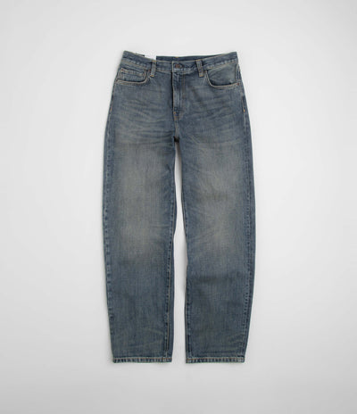 Carhartt Aaron Pants - Blue Worn Used Wash