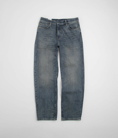 Carhartt Aaron Pants - Blue Worn Used Wash
