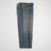 Carhartt Aaron Pants - Blue Worn Used Wash thumbnail