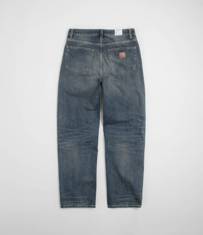 Carhartt Aaron Pants - Blue Worn Used Wash