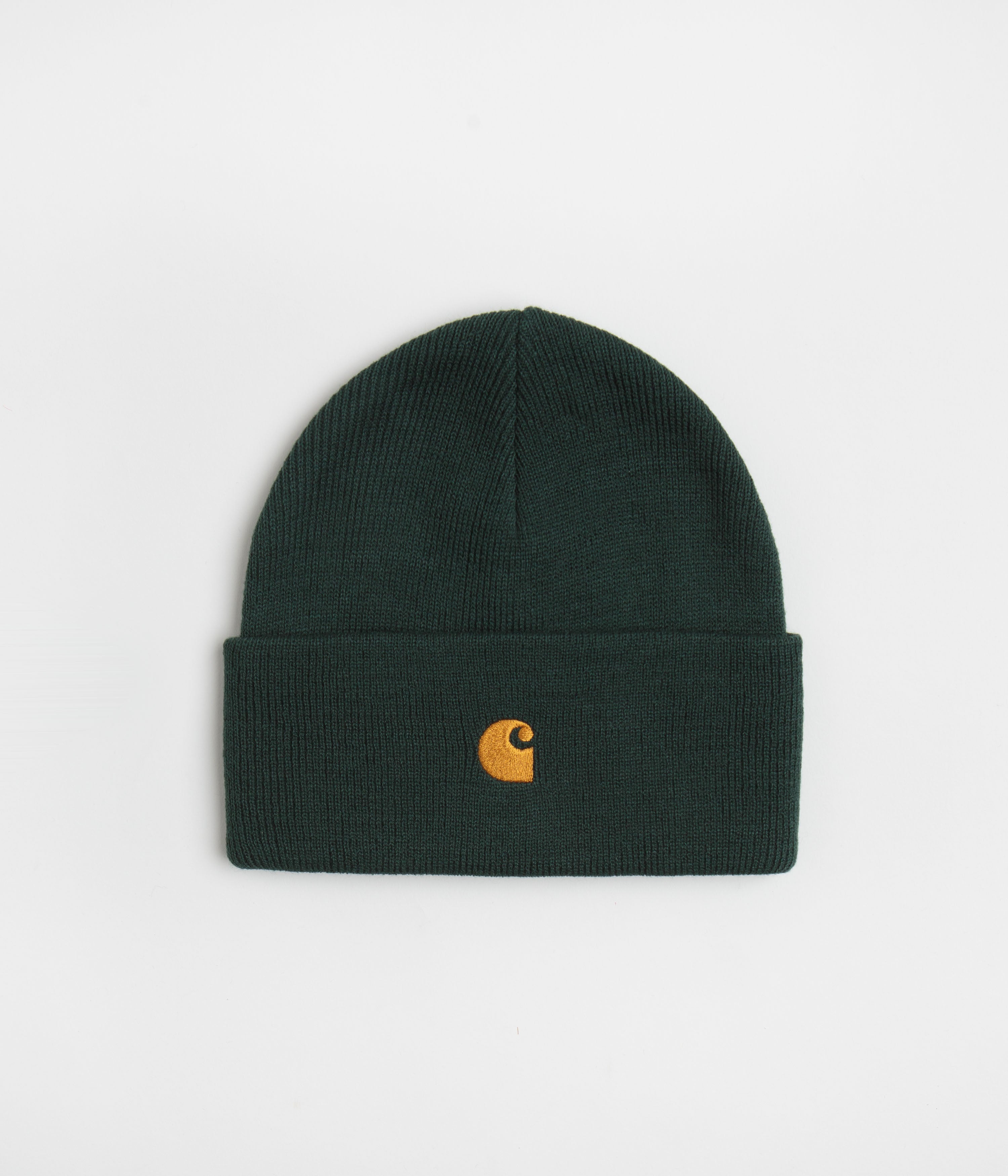 Carhartt Chase Beanie Discovery Green / Gold Flatspot