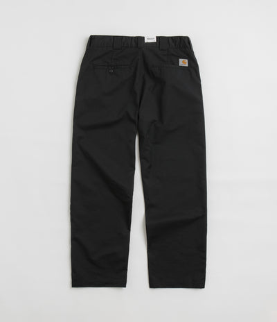Carhartt Craft Pants in Black Rinsed