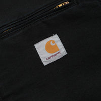 Carhartt Detroit Jacket in Black and Black Stone Canvas thumbnail