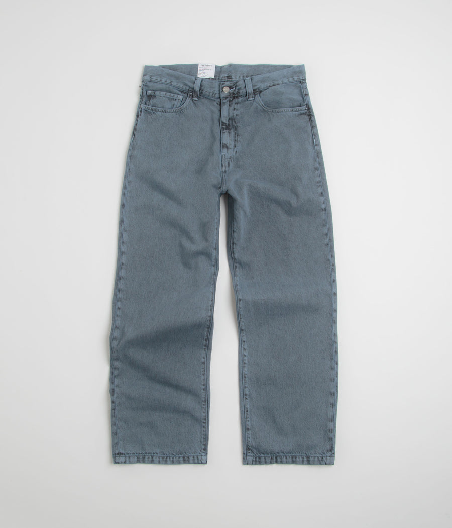 Carhartt Landon Pants in Black and Blue Fog