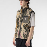 Carhartt Prentis Liner Vest - Baru Jacquard / Wall / Cypress thumbnail