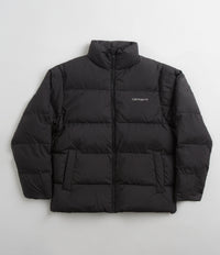 Carhartt Springfield Jacket in Black and Blacksmith