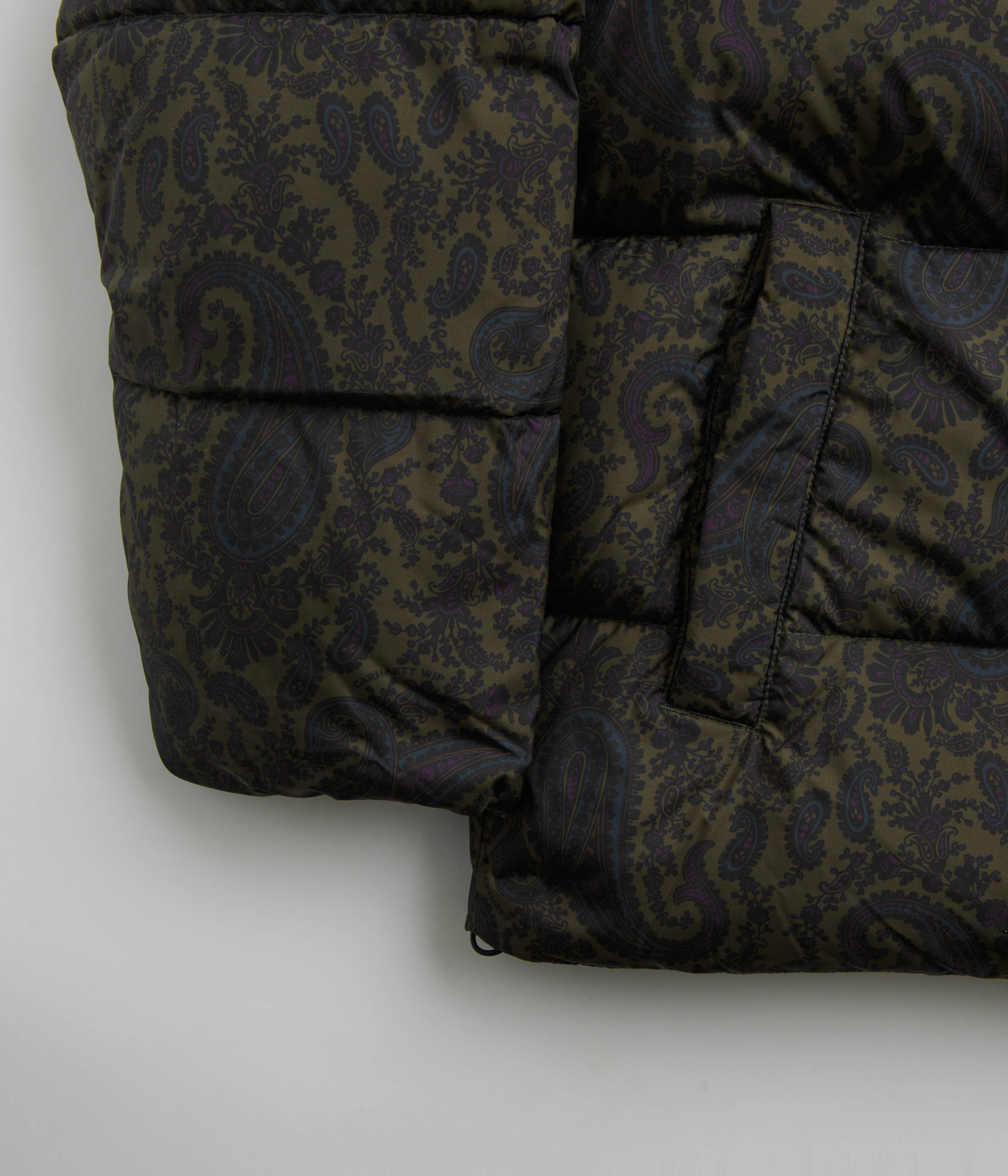 Carhartt Springfield Jacket - Paisley Print / Plant / Black | Flatspot