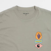 Carhartt Stacked Grapes T-Shirt in Shady Green thumbnail