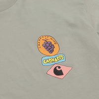 Carhartt Stacked Grapes T-Shirt in Shady Green thumbnail