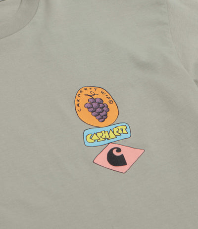 Carhartt Stacked Grapes T-Shirt in Shady Green