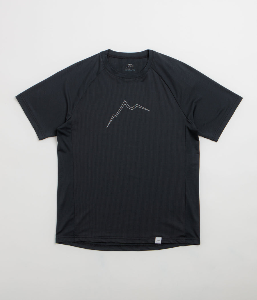 Cayl Reflect Logo Air T-Shirt in Black