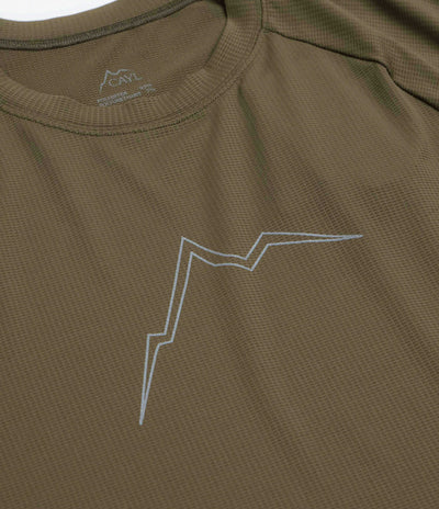 Cayl Reflect Logo Air T-Shirt - Olive