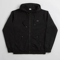 Civilist Studded Heavy Zip Hoodie in Black thumbnail