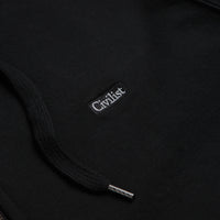 Civilist Studded Heavy Zip Hoodie in Black thumbnail