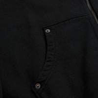Civilist Studded Heavy Zip Hoodie in Black thumbnail