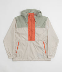 Columbia Flash Challenger II Anorak in Dark Stone and Safari / Tuscan