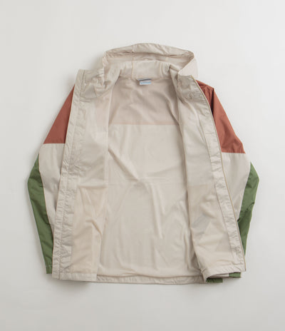 Columbia Inner Limits III Jacket in Dark Stone and Auburn / Canteen