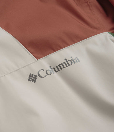 Columbia Inner Limits III Jacket in Dark Stone and Auburn / Canteen