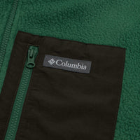 Columbia Jasper Ridge Pebbled Half Zip Fleece - Rain Forest / Greenscape thumbnail