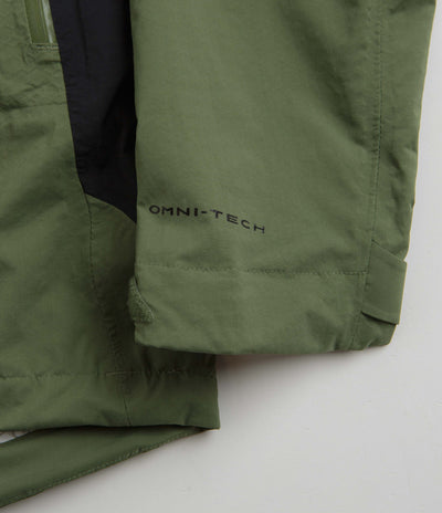 Columbia Mazama Trail Shell Jacket in Canteen and Black