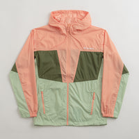 Columbia Trail Traveler Windbreaker Jacket - Sage Leaf / Canteen / Apricot Fizz thumbnail