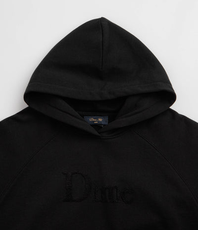 Dime Classic Logo Hoodie - Black