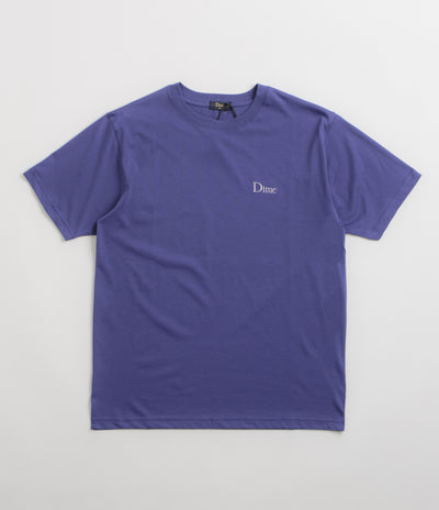 Dime Classic Small Logo T-Shirt in Indigo