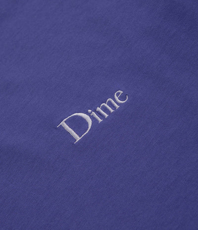 Dime Classic Small Logo T-Shirt in Indigo