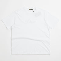 Dime Cursive T-Shirt in White and Grey thumbnail